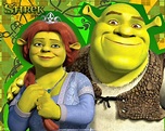 Un wallpaper di Fiona e Shrek per il film 'Shrek Terzo': 118321 ...