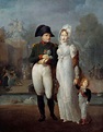 Portrait of Napoleon I and Marie Louise with their son by Corbis ...