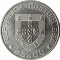 25 Escudos (Alexandre Herculano) - Portugal – Numista