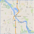 Cedar Rapids Map and Guide - ToursMaps.com