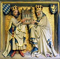 Reliefs of Henry II, Holy Roman Emperor and and Cunigunde of Luxembourg ...