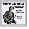 Fiddlin John Carson Vol. 1 1923 - 1924 by Fiddlin John Carson on Amazon ...