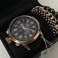 Rocawear Watch Authentic New with Tag Retail Price $105 Black Leather ...