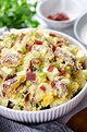 Potato Salad with Bacon and Egg | Veronika's Kitchen | Recipe | Bacon ...
