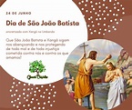 24 de junho- dia de São João Batista sincretizado com Xangô na Umbanda
