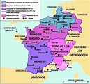 dañar juntos becerro mapa de francia en la edad media Comercio ...