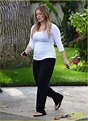 Hilary Duff Visits Mom's House: Photo 2603419 | Hilary Duff, Pregnant ...