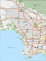 Map of Los Angeles, California - GIS Geography