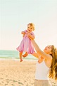 Beach Baby Photoshoot - Mommy and Me - HealthyHappyLife.com