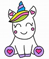 Unicornios Animados Kawaii tiernos y coloridos dibujos de unicornios ...