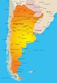 Argentina Map - Guide of the World