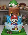 Cake Mario Bros | Mario cake, Super mario cake, Mario bros birthday