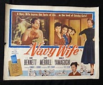 Navy Wife Original Half Sheet Poster 1956 Joan Bennett MOVIES & TV ...