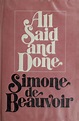 All said and done (1974 edition) | Open Library