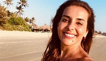 Aos 47 anos, Catarina Furtado exibe corpo escultural em fato de banho ...