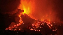 Lava pours out of volcano on La Palma in Spain's Canary Islands | Reuters