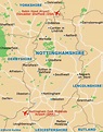 Nottingham Maps and Orientation: Nottinghamshire, England