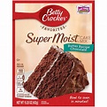 Betty Crocker Favorites Super Moist Butter Recipe Chocolate Cake Mix ...