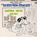 The Boys from Syracuse - 1963 Off-Broadway Revival Record - Rodgers ...