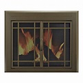 Pleasant Hearth Enfield Fireplace Glass Door — For Masonry Fireplaces ...
