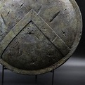 Ancient Greek Spartan Shield, King Leonidas Shield with Greek Letter L ...