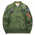【M-6XL】超帥的飛行外套男 春秋款飛行夾克外套男NASA | 蝦皮購物