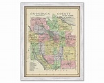 ONONDAGA County, New York 1912 Map, Replica or GENUINE ORIGINAL