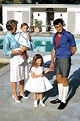 Janet Leigh & Tony Curtis with their daughters Jamie Lee & Kelly, 1959 ...