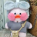 32cm LaLafanfan Cafe Duck Plush Toy | Animal plush toys, Cute stuffed ...