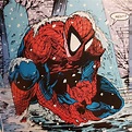 Spider-Man by Todd McFarlane * Spidey playing in the snow! #spiderman # ...