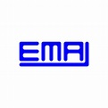 ema Brief Logo kreativ Design mit Vektor Grafik, ema einfach und modern ...