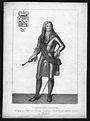 Friedrich VII Magnus v Baden Durlach Lithographie Portrait Ritter ...