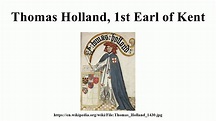 Thomas Holland, 1st Earl of Kent - YouTube