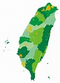 台灣地圖 Vector 向量地圖, Illustrator 格式