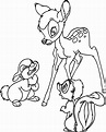 Dibujos de Bambi para Colorear. Imprime gratis | WONDER DAY — Dibujos ...
