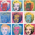 Photography into Painting: Myrilyn Monroe by Andy Warhol in 1960