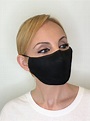 Premium Face Mask For Women Black - Polypropylene Face Mask - Filter ...