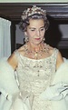 Queen Ingrid of Denmark wearing the Ruby Parure Tiara | Joyas de la ...