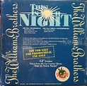 The Williams Brothers – This Is Your Night (1991, Vinyl) - Discogs