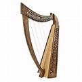 22-Strängad Irländsk Harpa med Stämspakar från Gear4music - Nästan Ny ...