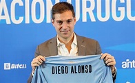 Diego Alonso fue presentado de manera oficial como técnico de Uruguay