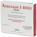 Adrenalin 1:1.000 Pädia 1 mg/ml 10x1 ml mit dem E-Rezept kaufen - Shop ...