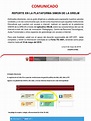 3 Comunicado Plataforma Simon de La Drelm PDF | PDF