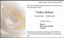 Volker Bohnet - Gemeinsam Gedenken