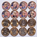 Colorized Presidential Dollars 16-Coin Lot - Numismax