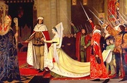 King Edward IV and His Queen, Elizabeth Woodville at Reading Abbey ...