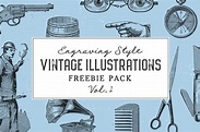 Free Vintage Illustrations Vol. 2 - Graphic Goods