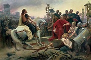 The Gallic Chieftain Vercingetorix And His Famous Revolt Against Caesar ...