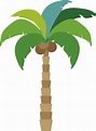 Dibujos de palmeras - Palmera dibujo para ilustración