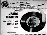 Little Bit Janis Martin 1956 RCA VICTOR 47 6652 - YouTube